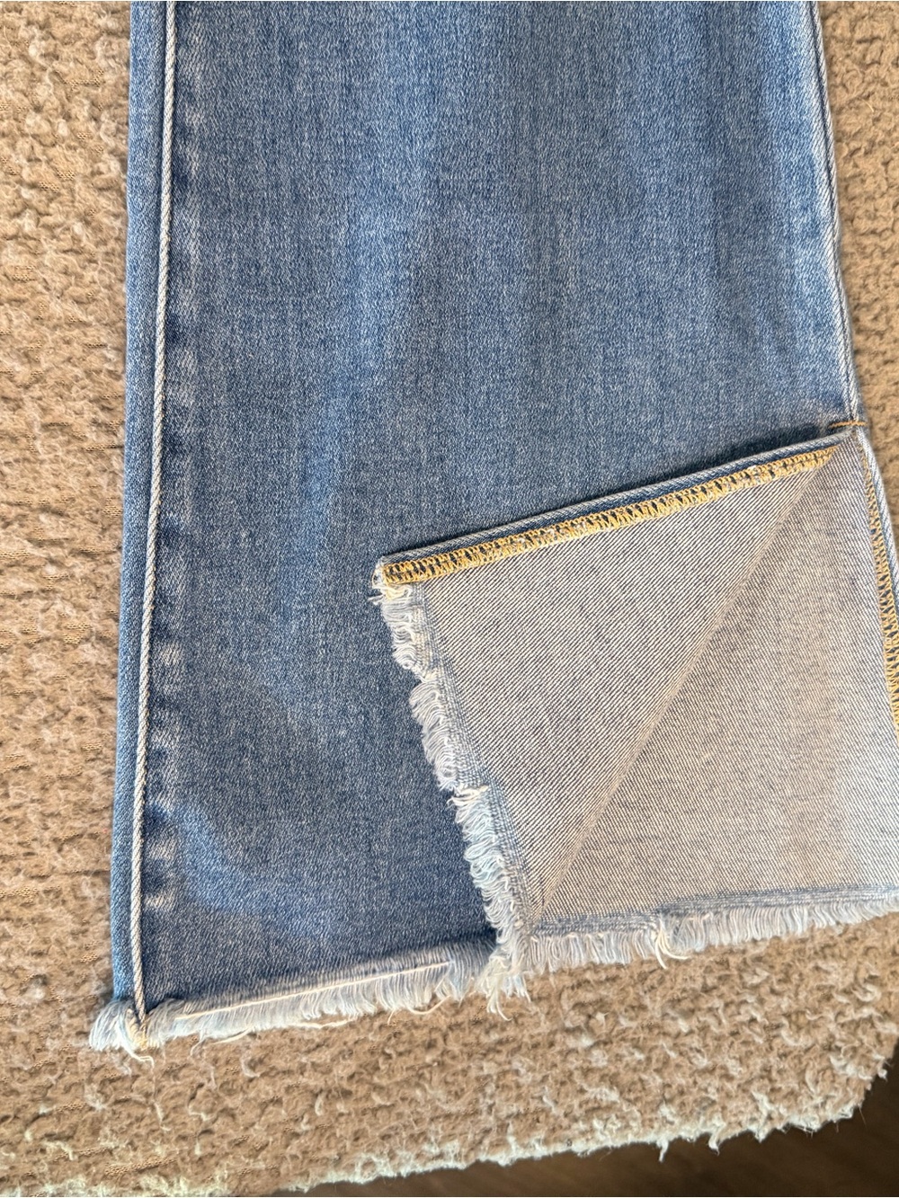 KanCan Light Wash Distressed Flare Jeans - Picture 6 of 13